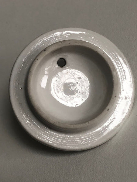 Höchst Porcelain Tea Pot with Tennier Scenes, Circa 1760