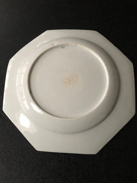 Bow Porcelain Octagonal "Famille Rose" Plate, Circa 1755-1760