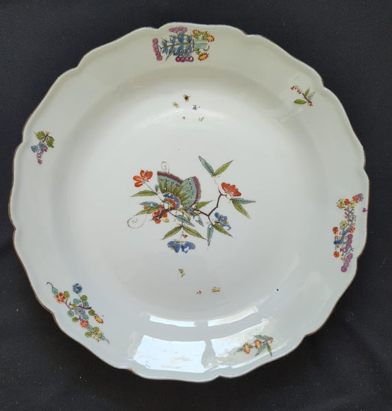Meissen Porcelain Butterfly (Schmetterling) Charger, 1735-1740 #2