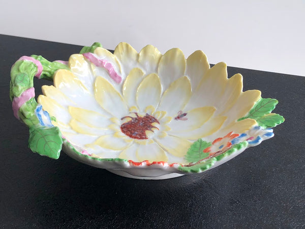 Chelsea Sunflower Dish, Circa 1755