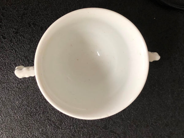 Bow Porcelain Prunus Blossom Twin Handed Chocolate Cup circa 1752