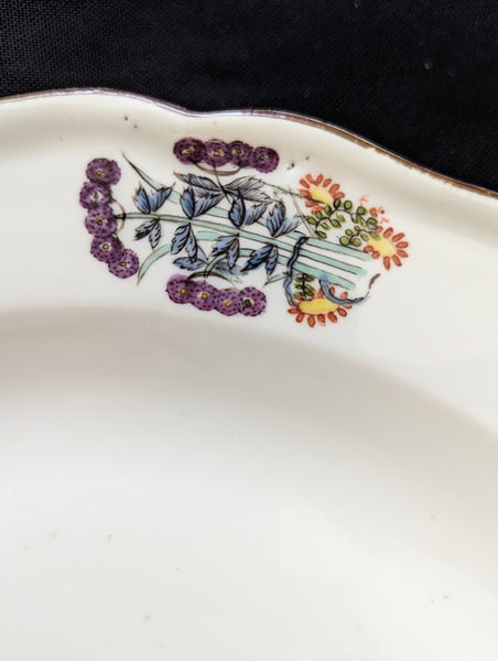 Meissen Porcelain Butterfly (Schmetterling) Charger with Drehers Marks 18th C