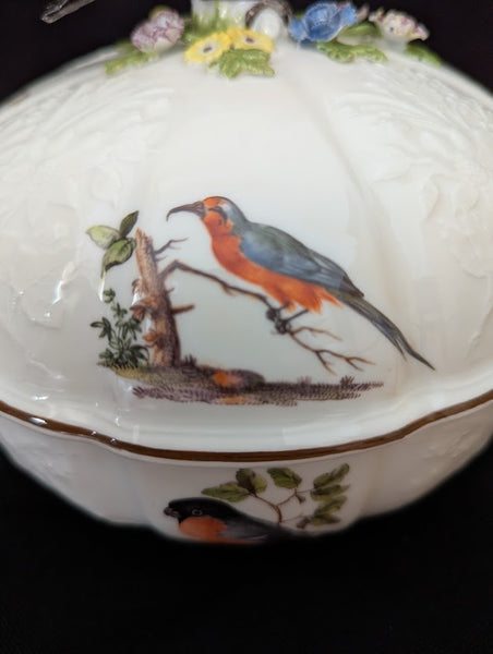 Meissen Porcelain Ornithological Tureen 1745-50
