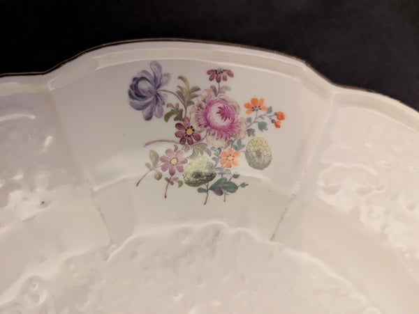 Meissen Porcelain Gotzkowsky Dinner Plate with Leopard Circa 1745