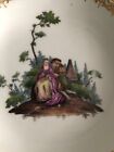 Meissen Porcelain Watteau Scene Cup & Saucer 1745