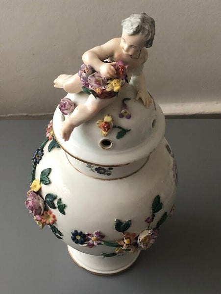 Pot-pourri en porcelaine Hochst vers 1760