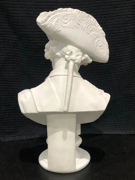 KPM Berlin Bisque Porcelain Bust of Frederick the Great