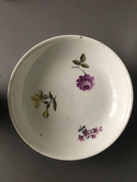 Meissen Floral Beaker & Saucer 1740 #2