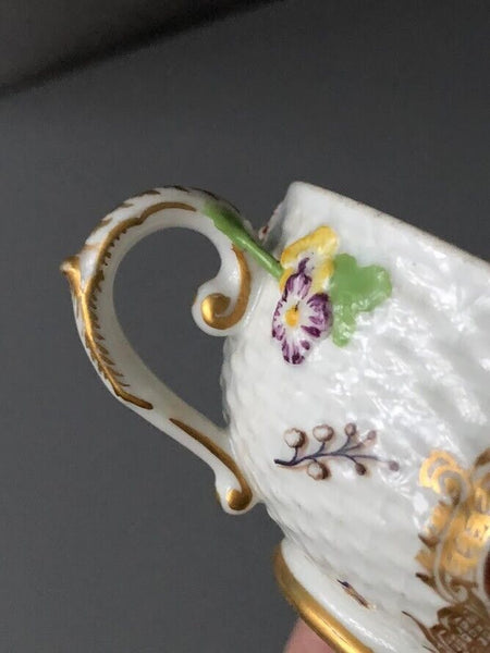 Meissen Porcelain Early 18th C Scenic Ecuelle.