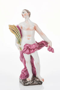 Doccia Porcelain Classical Figure Emblematic of Autumn 1760 - 1770