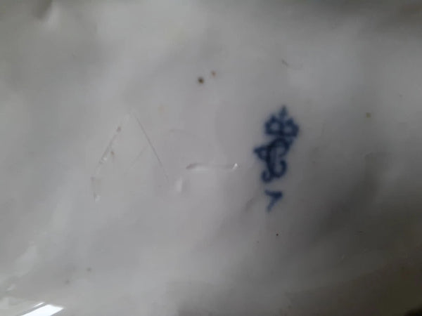 Frankenthal Porcelain Spice Dish Figurine, Circa 1770