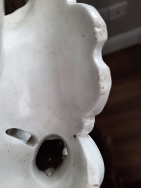 Frankenthal Porcelain Figure, The Awakened Sleeper, 'Der Geweckte Schlafer' Lion Mark