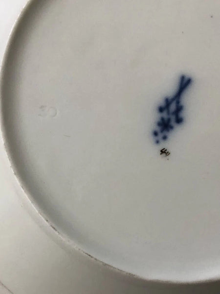 Meissen Porcelain Marcolini Period Floral Coffee Can & Saucer 1774-1814 #5