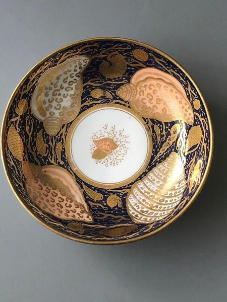 Miles Mason Porcelain Seashell Cup & Saucer, Pattern 743, Circa 1812