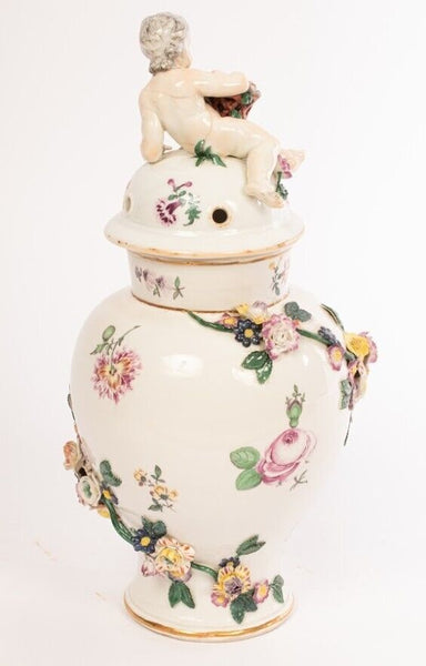Pot-pourri en porcelaine Hochst vers 1760