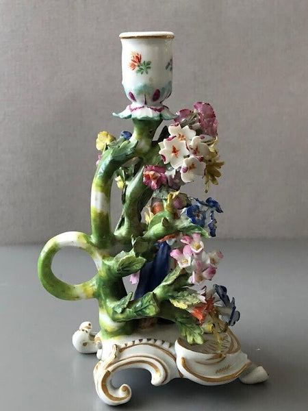 Meissen Porcelain Figural Chambersticks19th C