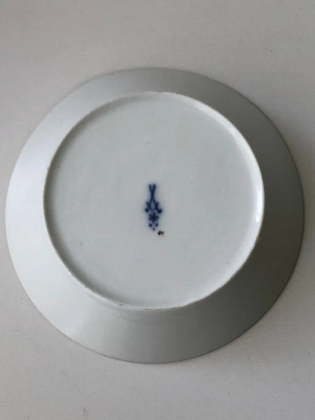 Meissen Porcelain Marcolini Period Floral Coffee Can & Saucer 1774-1814 #5