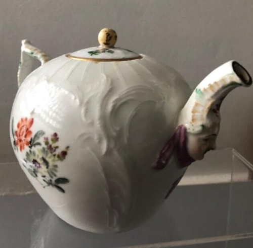 KPM Berlin Maskaron Teapot 18th C