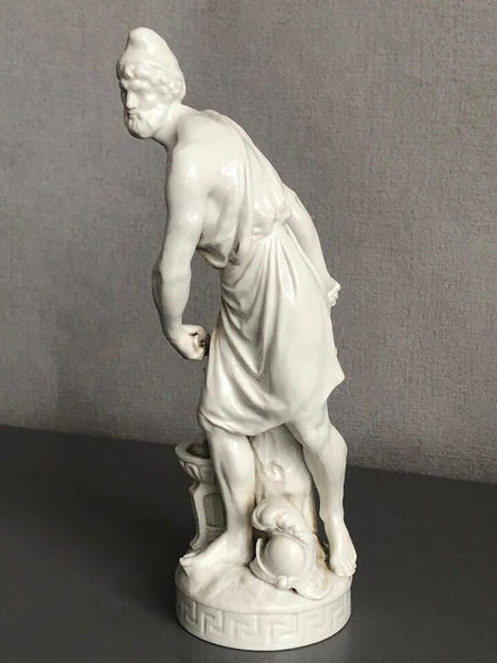 KPM Berlin Porcelain Figure from the Four Elements, Representing 'Fire' 19th C