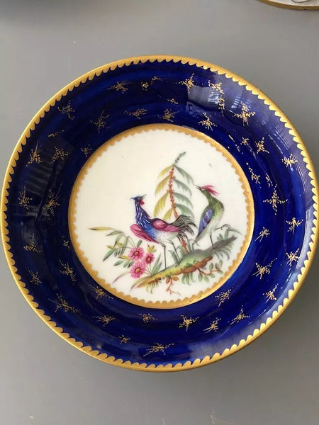 Vincennes Porcelain Cup & Saucer (gobelet à la Reine et soucoupe) c.1752-53