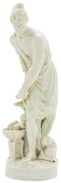 KPM Berlin Porcelain Figure from the Four Elements, Representing 'Fire' 19th C
