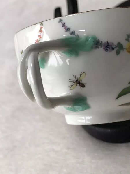 Meissen Porcelain Ornithological Tea Cup Circa 1750