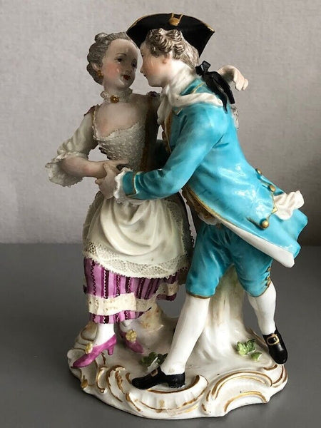 Meissen Porcelain Group Figurine of a Dancing Couple 1770's