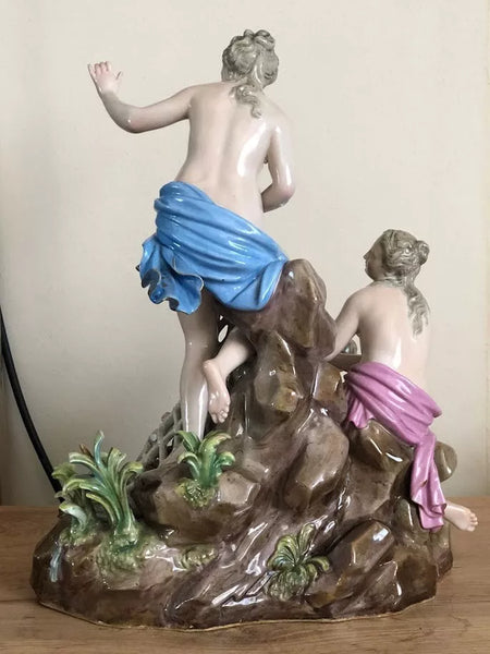 Meissen Porcelain Group of the Capture of the Tritons, 19th C