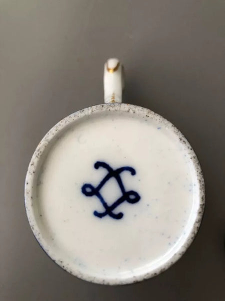 Vincennes Porcelain Cup & Saucer (gobelet à la Reine et soucoupe) c.1752-53