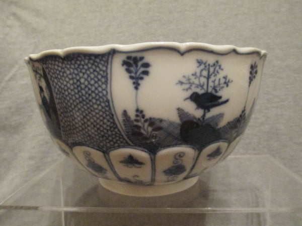 Bol à Slop Moulé Très Rare En Porcelaine De Meissen 1735-40 