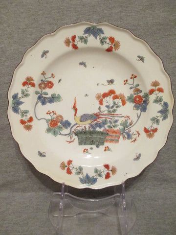 Assiette à dîner Kakiemon Birds of Paradise en porcelaine de Meissen. 1735 