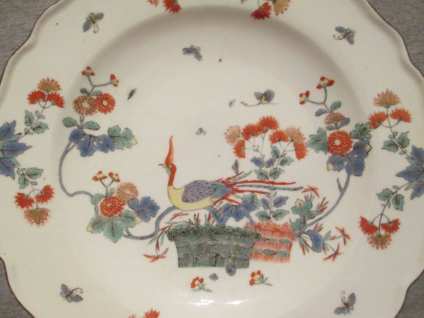 Assiette à dîner Kakiemon Birds of Paradise en porcelaine de Meissen. 1735 