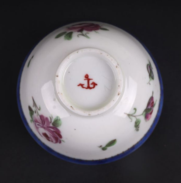 Cozzi Porcelain Floral Tea Bowl 1770