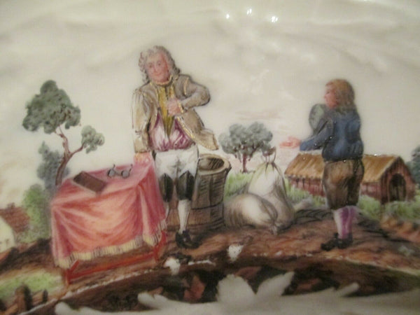 Meissen Porcelain Miners Tray (Very Large) 18th C Very Rare