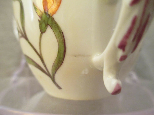 Meissen Porcelain Klinger Bugs & Flowers,  Tea Cup & Saucer  1735