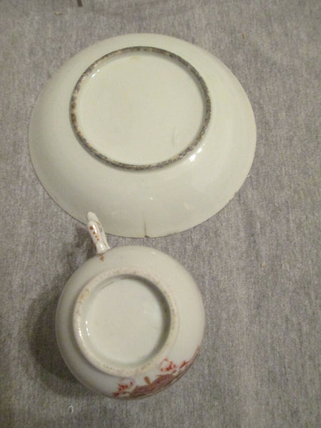 Porcelaine Doccia, Tasse &amp; Soucoupe 1750. Très Rare ! 