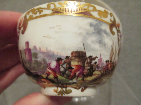 Meissen Porzellan Kauffahrtei und Kakiemon Teeschale und Untertasse 1735