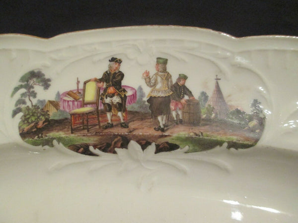 Meissen Porcelain Miners Tray (Very Large) 18th C Very Rare