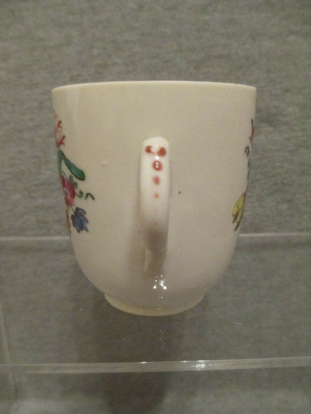 Blumenkaffeetasse aus Doccia-Porzellan, 1770-80 (Nr. 1)