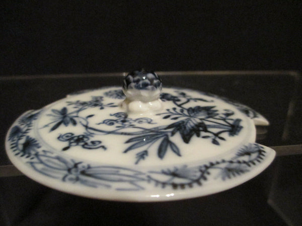 Meissen Porcelain Circular Butter Dish Lid