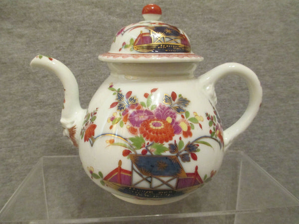 Meissen Early Tischchenmuster Masked Tea Pot 18Th C