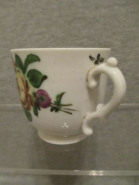Tasse à Café Florale en Porcelaine Cozzi 1770-80