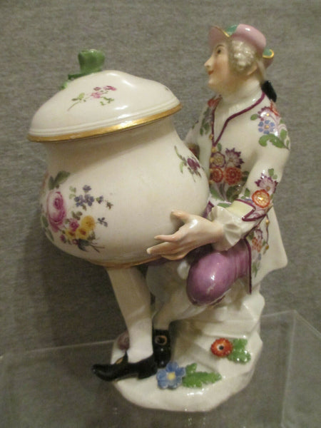 Figurine de confiserie héraldique en porcelaine de Meissen 1740 - 45