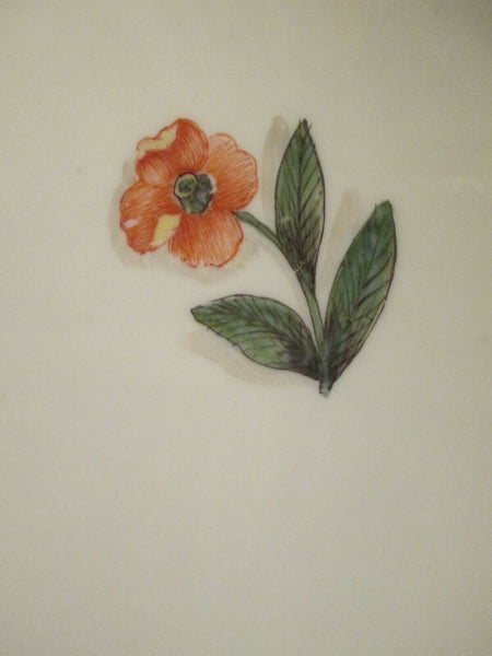 Plat En Porcelaine De Meissen Aux Insectes Et Fleurs Kinger 1740 (1)