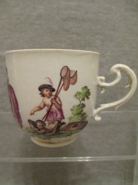 Meissen Porcelain, Hausmaler Cup 1740