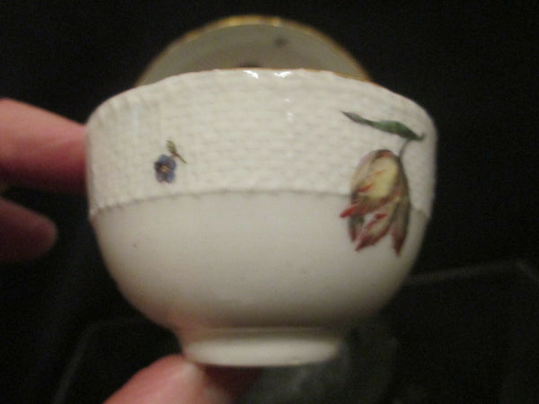 Bol à Thé Miniature et Soucoupe En Porcelaine De Meissen 1740 