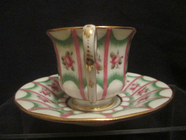 Nast Porcelain (Paris) Cup & Saucer 1790.
