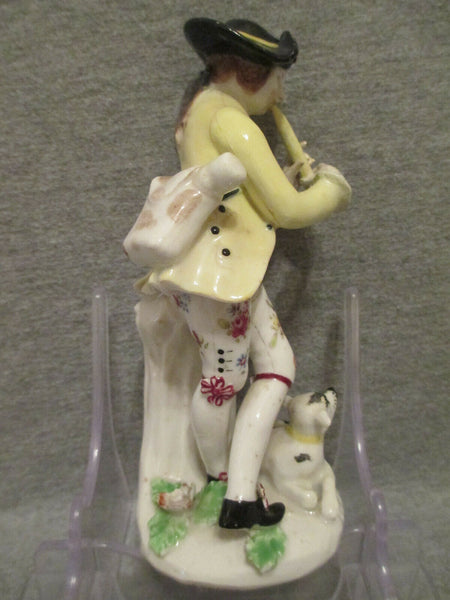 Une figure en porcelaine d'arc d'un berger c1760