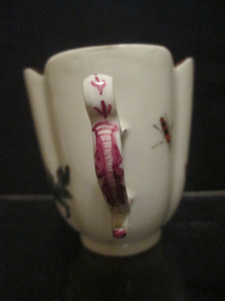 Meissen Porcelain Klinger Bugs & Flowers, Tea Cup 1740