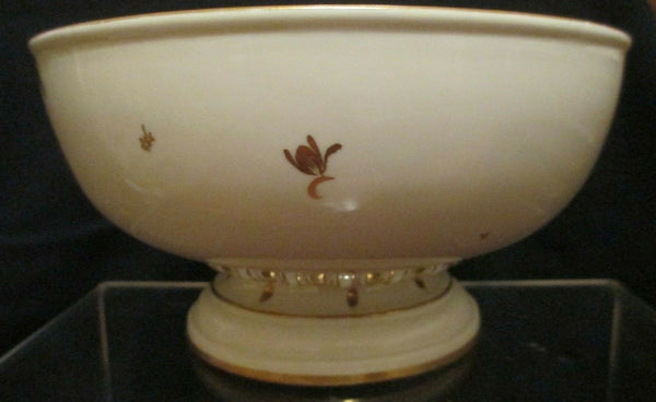 Bol à pieds en porcelaine Hochst 1780, Collection Robert G. Vater